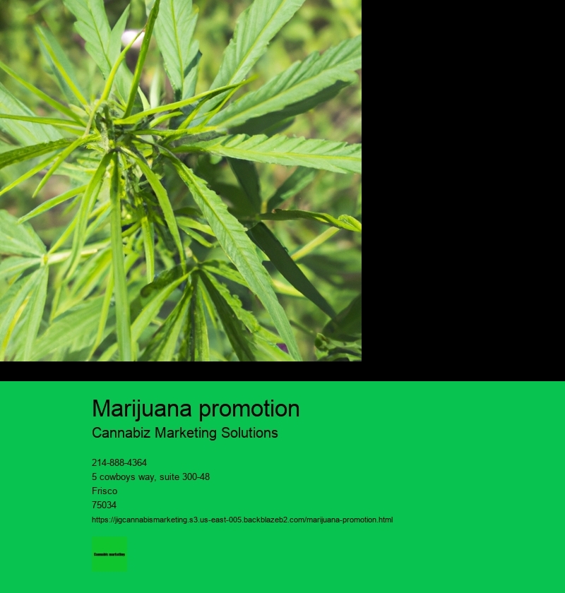marijuana promotion