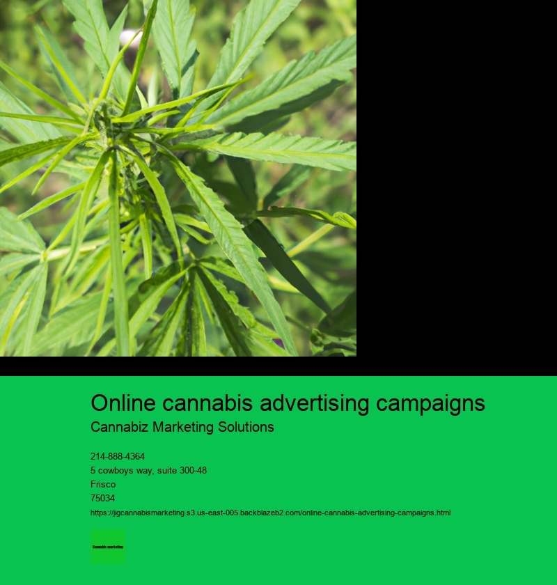online cannabis advertising campaigns